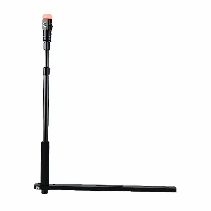 Motocycle Flag Pole With LED (With indian Flag)