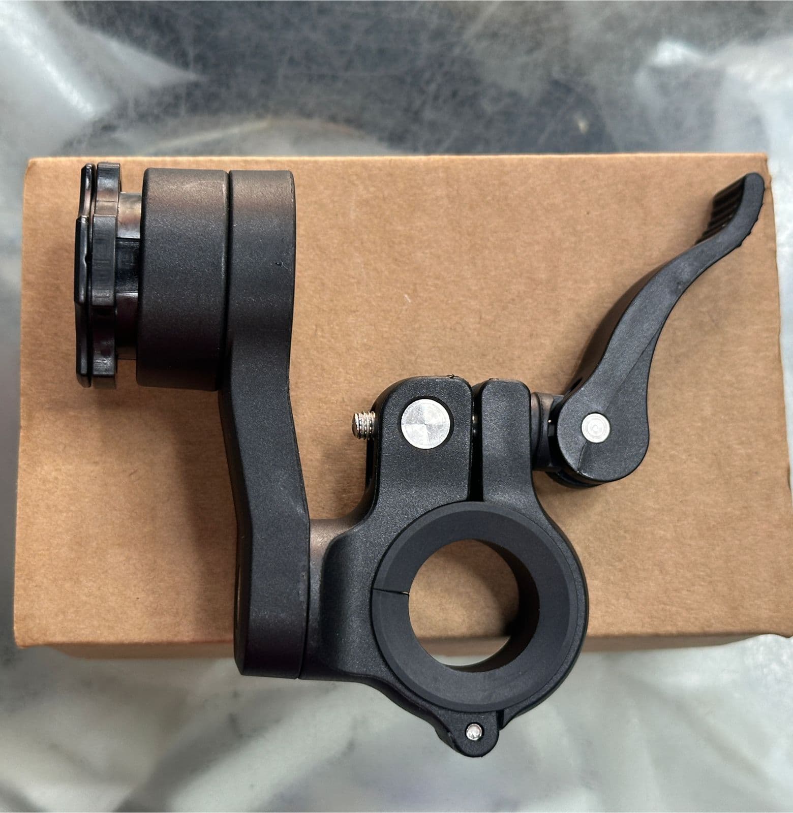 Quad lock phone holder handle fitting universal