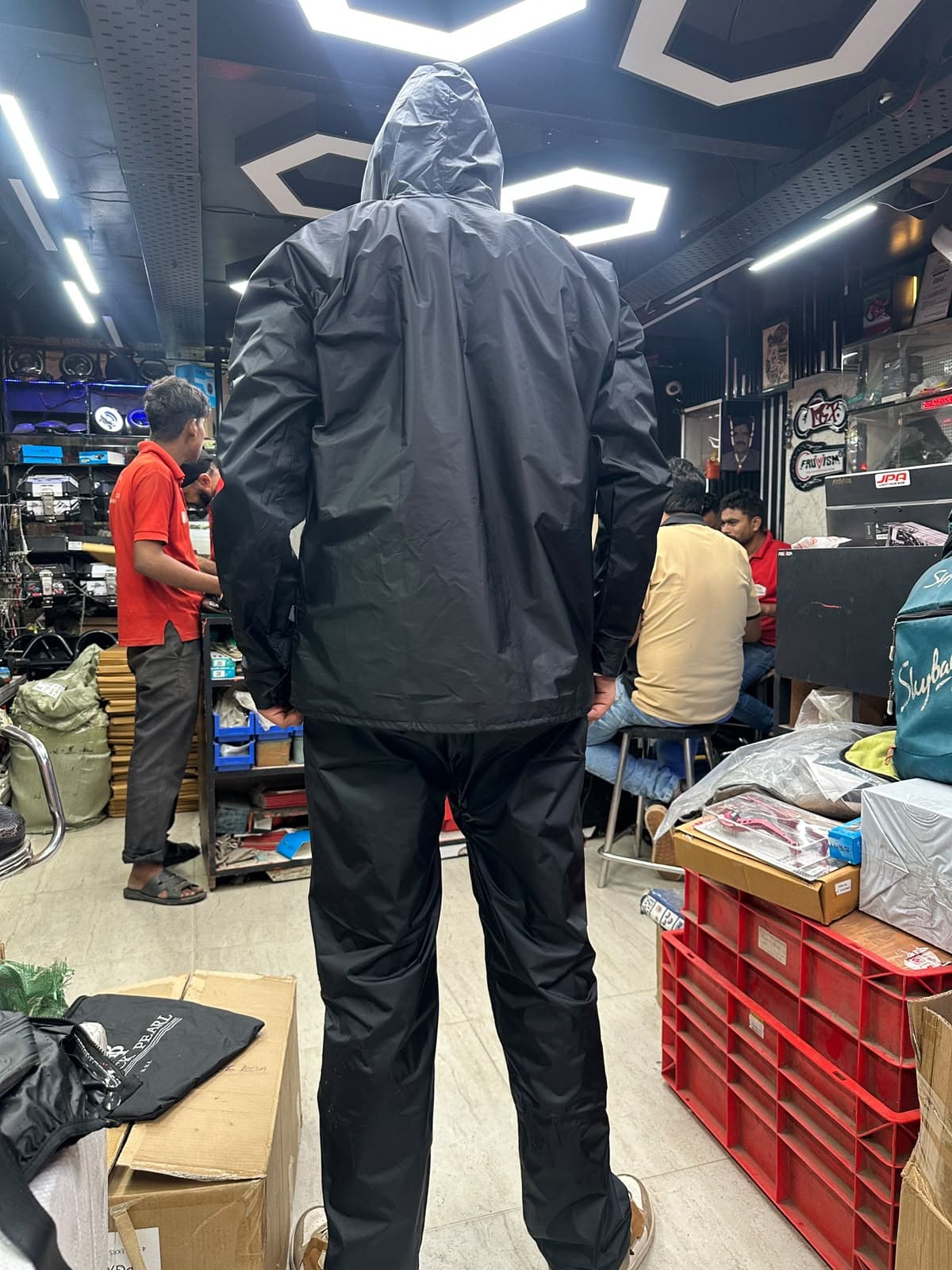 Rain Coat for Riders Standard Size