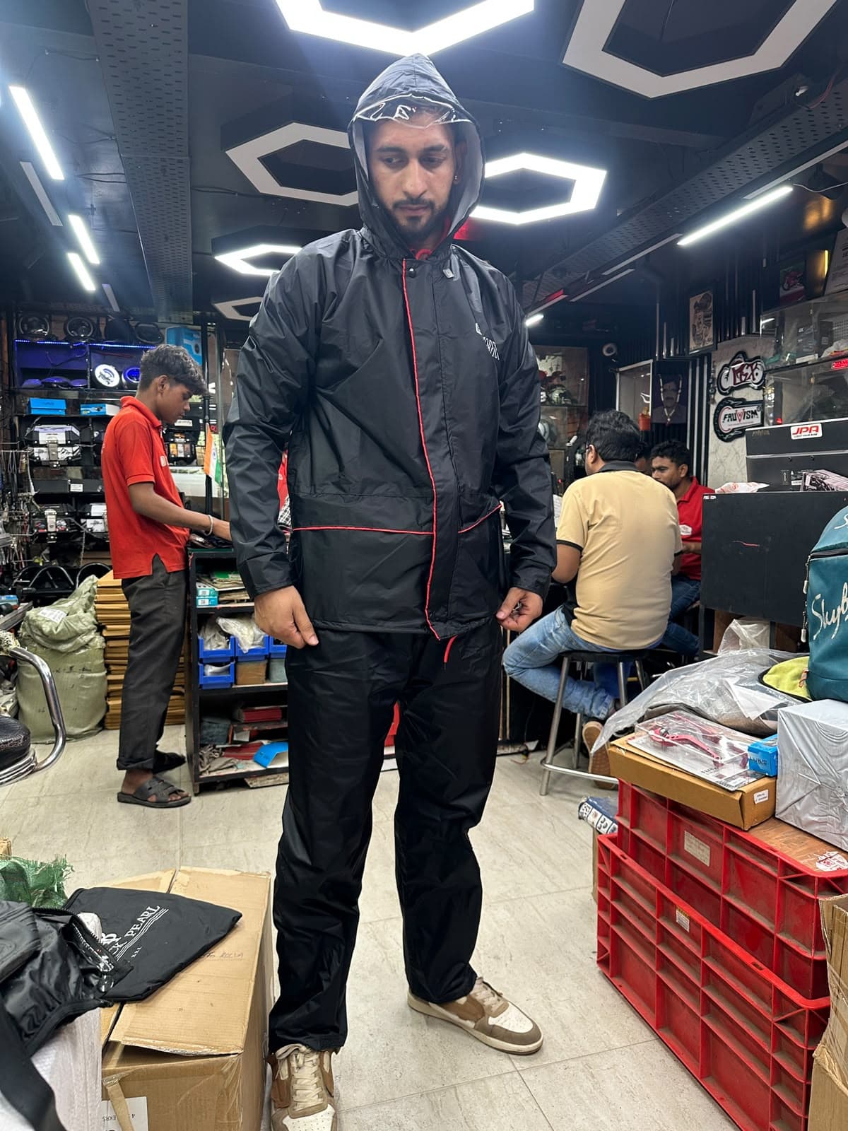 Rain Coat for Riders Standard Size