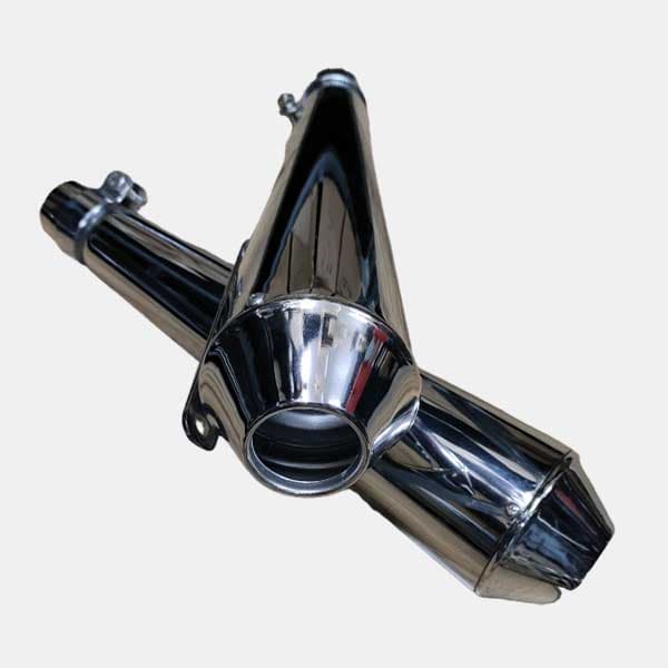 Reverse Cone Megaphone Exhaust for RE Interceptor & Continental GT 650