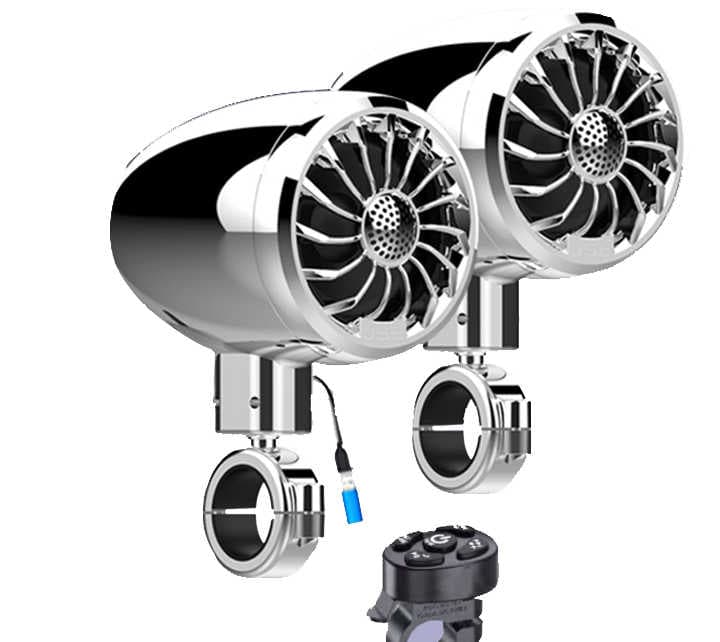 Motorcycle Bluetooth Speakers Fauvism Zinc Alloy Material