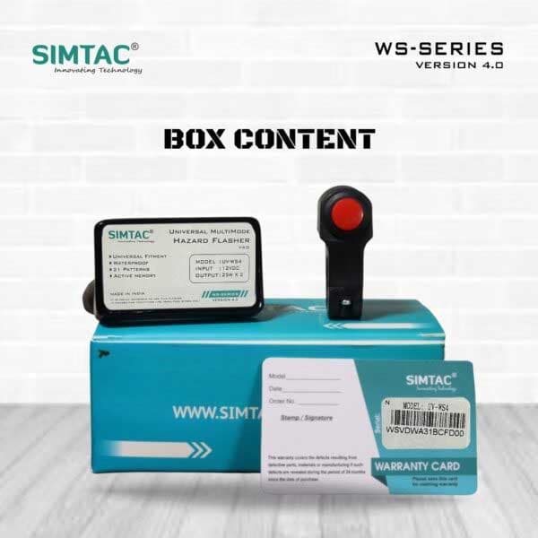 Simtac Hazard Module 4 wire with Switch