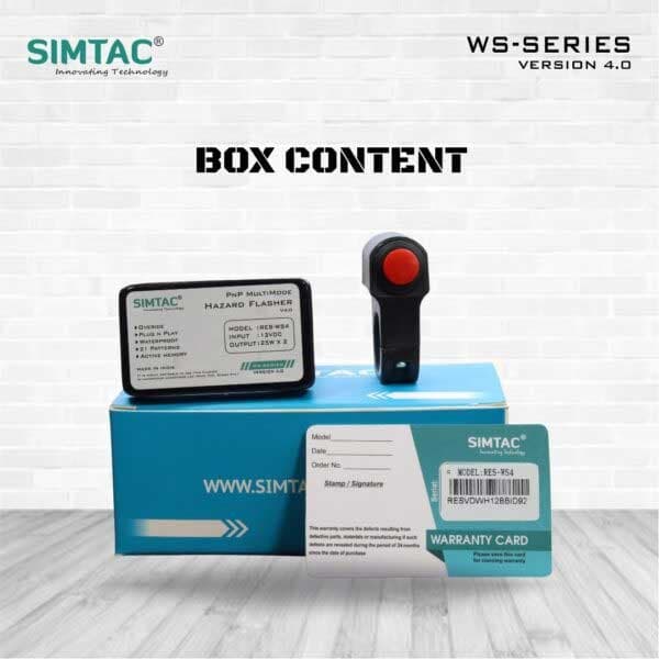 Simtac Hazard System for BAJAJ Dominar 400