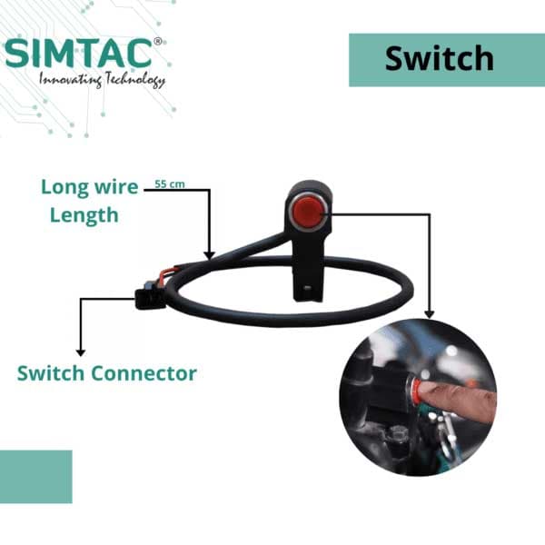 SIMTAC Hazard System For BAJAJ Dominar BS4/BS6 V6.0