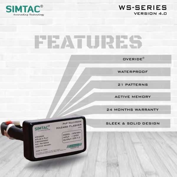SIMTAC Hazard System For KTM Adventure V4.0