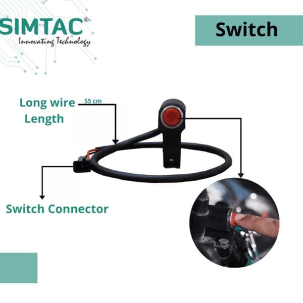 SIMTAC Hazard System For KTM Adventure V4.0