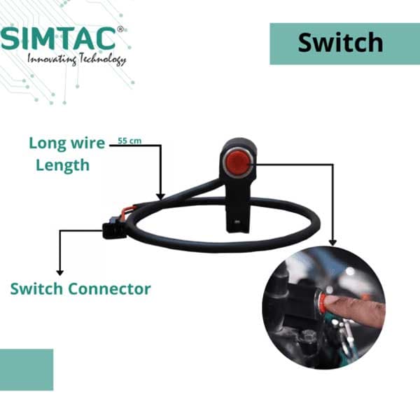 SIMTAC Hazard System For ROYAL ENFIELD BIKES V6.0