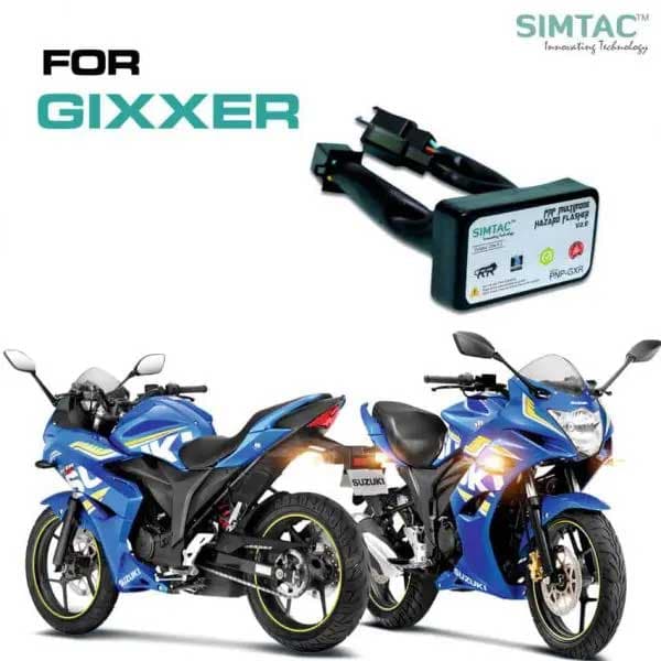 Simtac Hazard System for Suzuki Gixxer SF