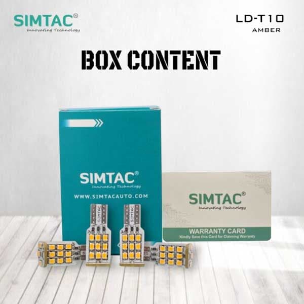 Simtac LED Indicator Bulb Set of 4 T-10