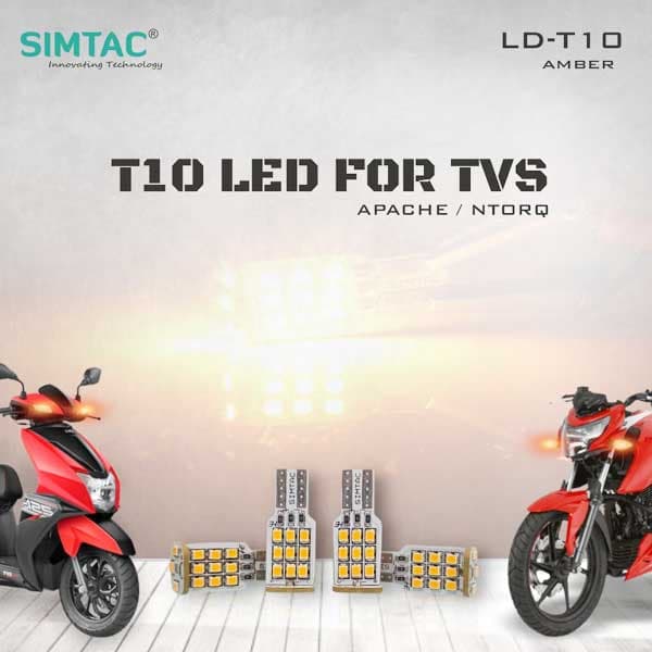 Simtac LED Indicator Bulb Set of 4 T-10