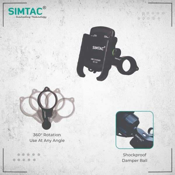 Simtac Mobile Holder with Charger
