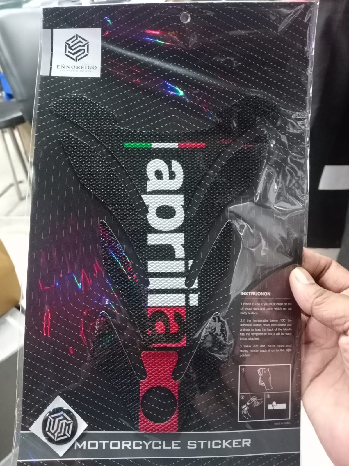 Aprilia RS 457 Tank Pad