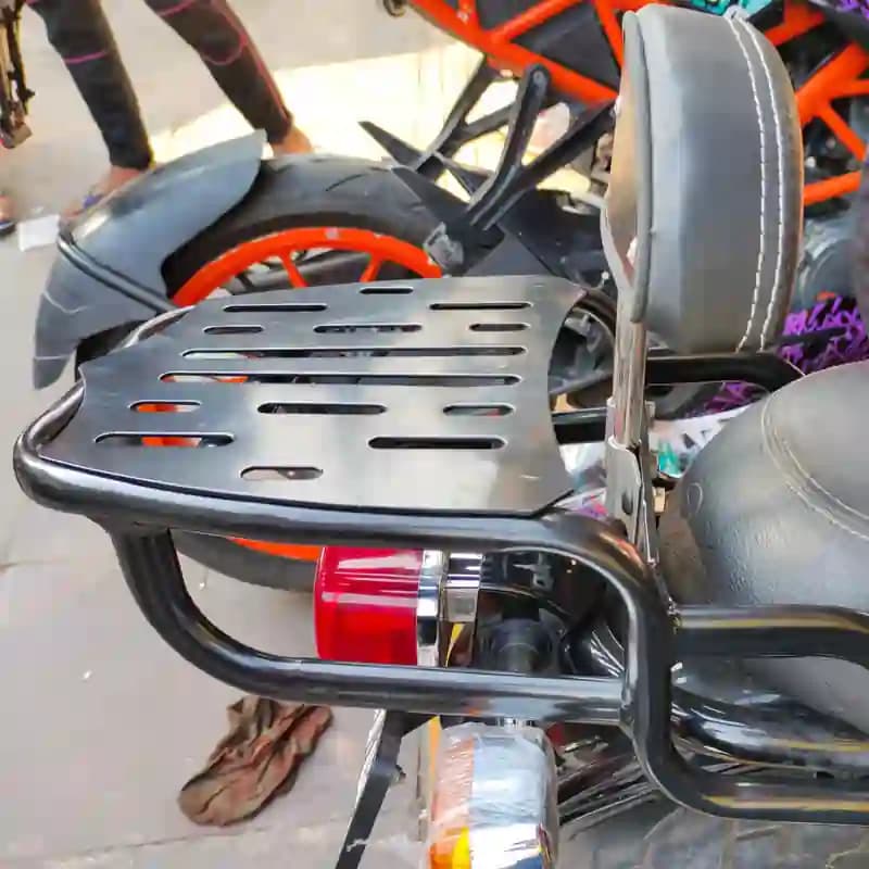 Top Rack With Backrest For INTERCEPTOR/CONTINENTAL GT 650 