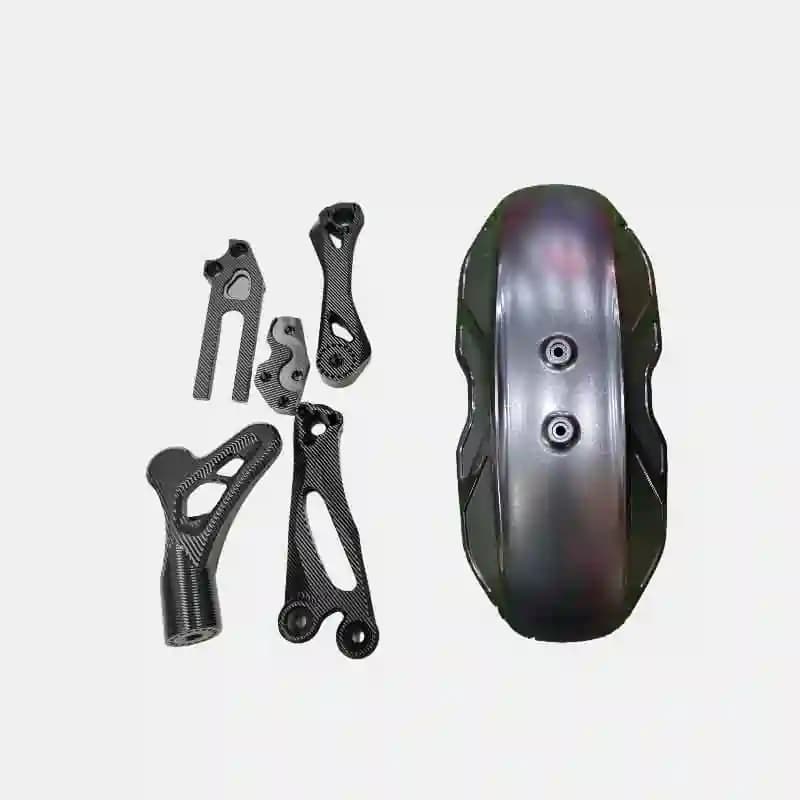 Tyre Hugger With Metal Rod Premium
