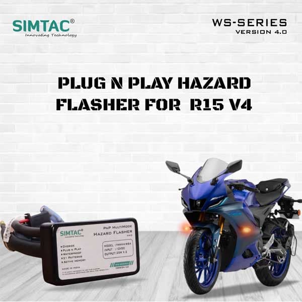 Simtac Plug N Play Hazard Flasher for R15 V4