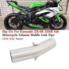 Kawasaki ZX6R exhaust slipon pipe